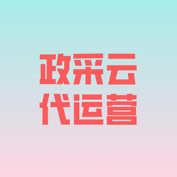 蓟州政采云代运营